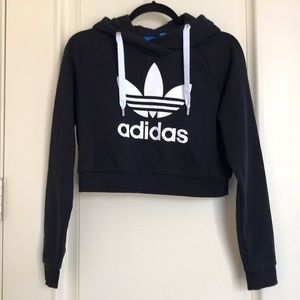 Adidas Cropped Hoodie